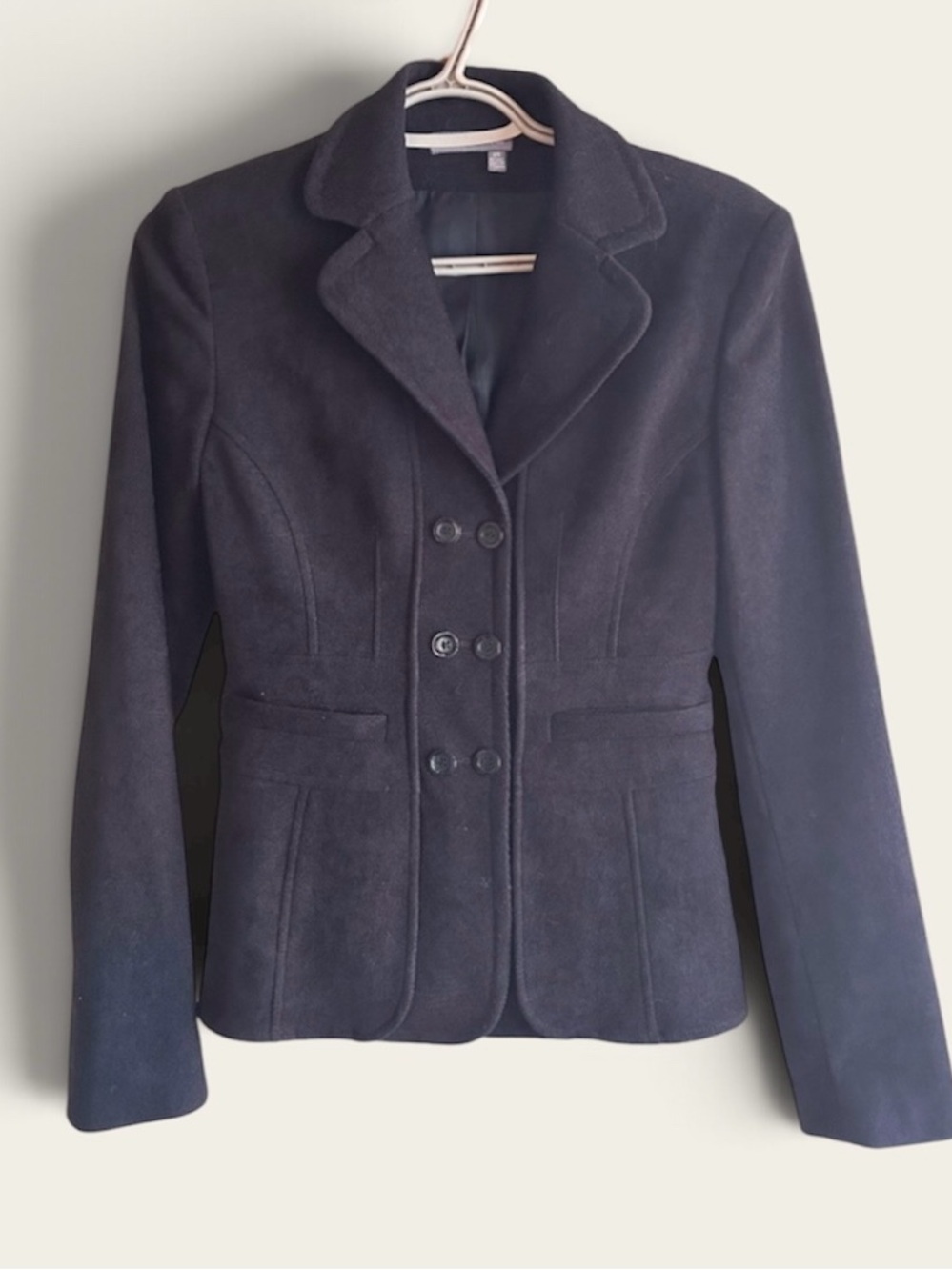 Women’s Black Blazer Jacket - Classic Tailored Suit Jacket